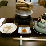 松風 - 松茸御膳10月末迄のお昼限定