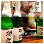 芦屋炭火キッチン MACHIYA - 希少な日本酒も有ります!(^^)!