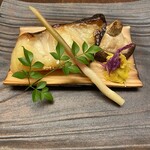 しこつ湖 鶴雅別荘 碧の座 - 銀宝西京焼き
      椎茸菊花　はじかみ