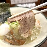 麵や きさ乃 - 九月限定 和節背脂塩中華そば 特製トッピング