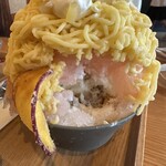 鞆一商店 - りんごとさつまいものモンブラン　中身