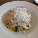 amayl.  - 赤いかのパルミジャーノリゾット
