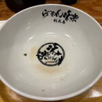 利尻らーめん味楽 - 焼き醤油らーめん＋味付け玉子