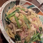 なにわフレンチびぎん - 小柱やオイルサーディン、きのこ類など