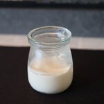 すし大 - ほうじ茶プリン