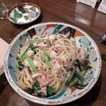 なにわフレンチびぎん - パスタは具だくさん