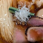RAMEN MATSUI - 何と特製だと煮卵付きなのです。