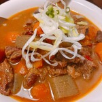 産地直送伊勢海老＆旬魚鮮肉 居酒屋 北の幸 - なにげに美味しかったどて煮…。アツアツ