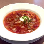 Russian Restaurant ROGOVSKI - ボルシチ