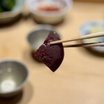 鮨結う紬 - スイカの奈良漬け