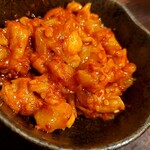 炭火焼肉 塩ホルモン もん太 - ・チャンジャ400円