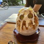 麻布野菜菓子 - 和紅茶のかき氷