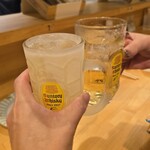カジュアルフレンチBar 7FUKU - 乾杯♪(*^^)o∀*∀o(^^*)♪