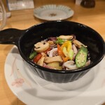 カジュアルフレンチBar 7FUKU - イカᔦ๑° ꒳ °๑ᔨのガーリックオイル