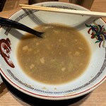 豚山 - 大ぶたダブル(ニンニク、野菜マシマシ、アブラマシマシ)