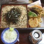 手打ち蕎麦 寺田家 - カキ揚げセット