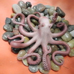 三忠 - タコのお出迎え