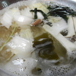 三忠 - たこしゃぶの野菜