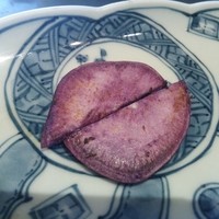 鉄板焼ステーキ 喜扇亭 東京ミッドタウン店 - 紫芋
