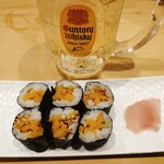 美家古鮨 - たくあん巻き