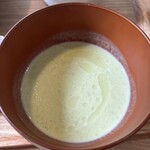 つるよし料理店 - ズッキーニのスープ