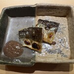 佐野鮨 - 秋刀魚 肝のソース