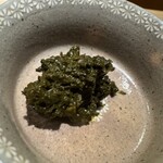 佐野鮨 - 鮑の肝