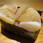 佐野鮨 - 小柱　◎