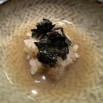 佐野鮨 - スープにシャリ投入〝リゾット〟　◎