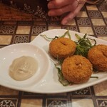 アラビアレストラン　ゼノビア - ファラフェル(豆のコロッケ/500円)