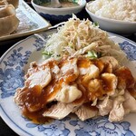 龍華 - 焼き餃子定食 1,100円