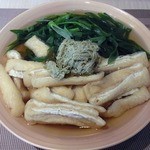 きざみ揚げうどん