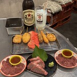 生ニラレバ炒と朝引き鶏タタキ屋 - 