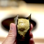 くるますし - ワタリガニ。 今回はオスのようで、内子はなし。 十分旨いけど、これはやはり内子とミソの両方あったほうがより旨い。