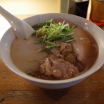 Tachinomikompi - 立ち飲み Compiの昼営業はラーメン屋。鶏白湯ラーメン750円（14.01）