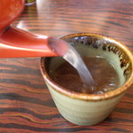 美雪荘 - 蕎麦湯