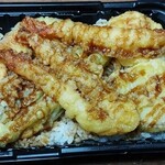オーケー 川口栄町店 - 具沢山えび野菜天重