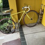 バナナカフェ - 自転車もバナナカラー
