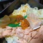 ホテルハイマート - 塩鮭とイクラがご飯に合います