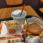 バーガーキング - 料理写真:ワッパーチーズJrセット