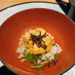 天冨良 麻布よこ田 - 出汁も美味しい