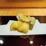 天冨良 麻布よこ田 - 穴子…ふわふわサックリでした