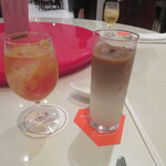 319035355 - 冷ジャスミンティー、アイスカフェオレ