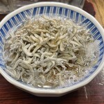 福徳 - しらすおろし(¥300)
