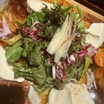 焼き鳥 ひぐも - 豆腐のサラダ９８０円