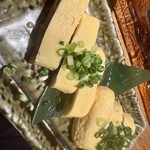 焼き鳥 ひぐも - 鶏味噌出汁巻き玉子900円