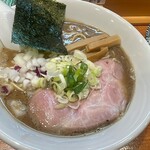 焼きあご煮干しらぁめん はなかぜ - 濃厚らぁめん(¥1,000),ライス(¥170),替え玉(¥180)