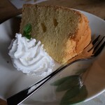 カフェ イエローハウス - シフォンケーキ