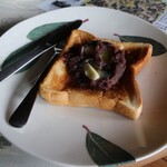 カフェ イエローハウス - あんバタートースト