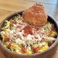 【ご予約限定】本ずわい蟹といくらのちらし寿司膳